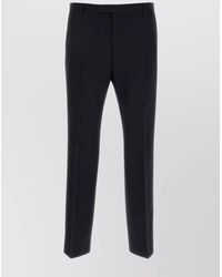 Gucci - Wool Trousers With Back Pockets And Belt Loops - Lyst