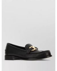 Ferragamo - Maryan Loafers Tone Hardware Round Toe - Lyst