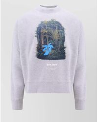 Palm Angels - Organic Cotton Regular-Fit Sweatshirt - Lyst