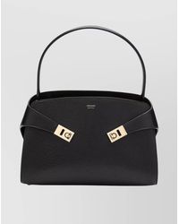 Ferragamo - Leather Hug M Handbag Structured Shape - Lyst