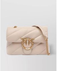 Pinko - Love Bag Puff Mini Leather Quilted Shoulder Bag - Lyst