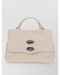 Zanellato - Hammered Leather Mini Crossbody Bag - Lyst