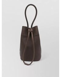 Uma Wang - Small Bucket Bag Smooth Top Handle Strap - Lyst