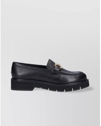 Ferragamo - Chunky Sole Loafers Round Toe - Lyst