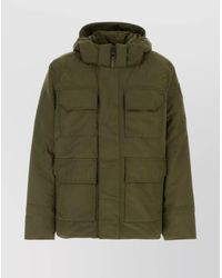 Canada Goose - Cotton Hooded Down Parka - Lyst