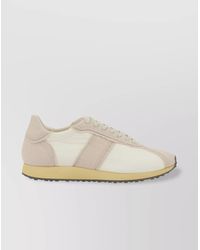 The Row - Two-Tone Canvas Low-Top Sneakers - Lyst