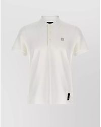 Fendi - Cotton Piqué Slim-Fit Polo Shirt - Lyst