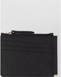 Maison Margiela - Calfskin Leather Wallet With Money Clip - Lyst