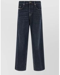 DIESEL - 2001 D-Macro Low-Rise Wide-Leg Straight-Leg Jeans - Lyst