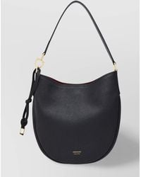 Ferragamo - Medium Leather Hobo Bag - Lyst