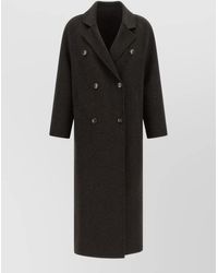 Loulou de Saison - Wool Cashmere Double-Breasted Coat - Lyst