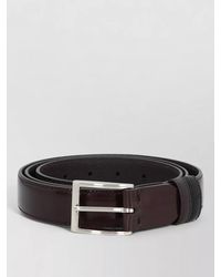 Hogan - Reversible Leather Belt Adjustable Smooth Buckle - Lyst
