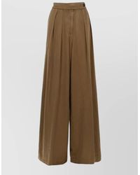 Dries Van Noten - Tailored Trousers High Waist Pleated Front - Lyst