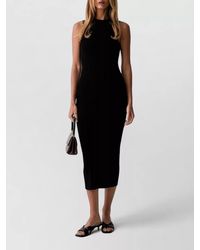 Twinset - Viscose Midi Dress - Lyst