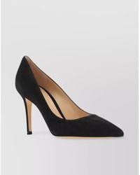 Gianvito Rossi - Suede Leather High-Heel Pumps - Lyst