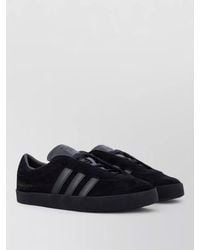 Y-3 - Gazelle Leather Lace Up Low Top Shoes - Lyst