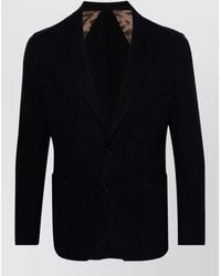 Barba Napoli - Wool Blazer - Lyst