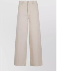 7 For All Mankind - Denim High-Rise Wide-Leg Jeans - Lyst