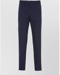 Prada - Trousers Belt Loops Side And Back Pockets - Lyst