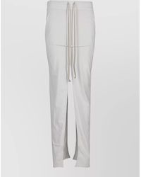Rick Owens - Pull On Skirt Pillar Design Slits - Lyst