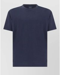 Paul & Shark - Logo Cotton Jersey Crew Neck T Shirt - Lyst