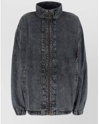 Y. Project - Denim Bomber Jacket - Lyst