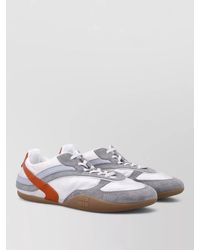 Miu Miu - Polyester Lace-Up Sneakers - Lyst