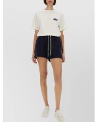 Autry - Cotton Sweatshirt Shorts - Lyst