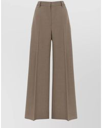 Filippa K - Tailored Wide Leg Trousers Belt Loops - Lyst