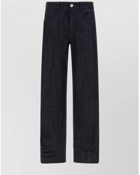 Jil Sander - Denim Straight-Leg Trousers - Lyst