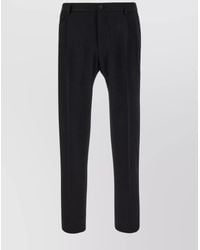 Dolce & Gabbana - Virgin Wool Straight-Leg Trousers - Lyst