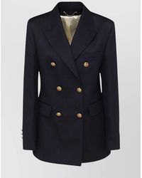Golden Goose - Double-Breasted Wool-Blend Blazer - Lyst