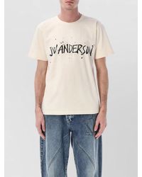 JW Anderson - Cotton Logo Print Short Sleeve T-Shirt - Lyst
