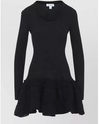Alaïa - Dresses Noir _Wo Pa Ea - Lyst