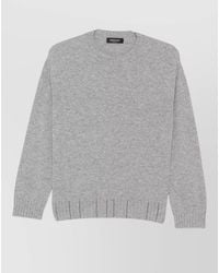 Fabiana Filippi - Wool Silk Cashmere Crewneck Sweatshirt - Lyst