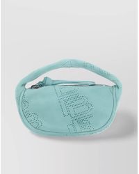 BY FAR - Micro Cush Suede Clutch Bag - Lyst