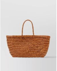 Dragon Diffusion - Bamboo Triple Jump Small Calf Leather Tote Bag - Lyst