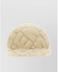 Fendi - Baseball Hat Wool Curved Brim - Lyst