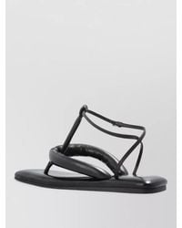 Givenchy - Boudoir Flat Thong Sandals Leather Straps - Lyst