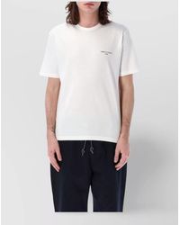 Comme des Garçons - Cotton Logo Print Short Sleeve T-Shirt - Lyst