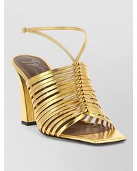 Giuseppe Zanotti - Savoia Sandals Ankle Strap Open Square Toe - Lyst