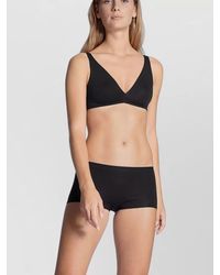 CALIDA - Seamless Mid Rise Underwear Elastic Waistband - Lyst