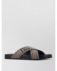 Dior - Leather Slides - Lyst
