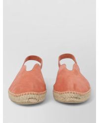 Castañer - Rania Suede Espadrille Shoes Almond Toe - Lyst