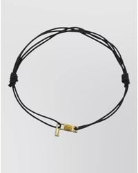 Aliita - Letter L Bracelet Adjustable Cord - Lyst