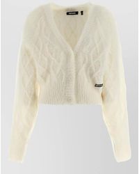 ROTATE BIRGER CHRISTENSEN - Fluffy Knit Cardigan - Lyst