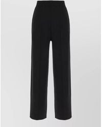 Lanvin - Tailored Pants Button Detail Back Pocket - Lyst