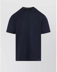 Brioni - Cotton Logo-Patch Short-Sleeve T-Shirt - Lyst