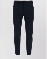 PT Torino - Cotton Slim Fit Tapered Pants - Lyst