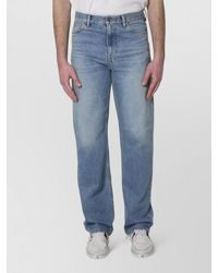 Gucci - Denim Mid-Rise Wide-Leg Trousers - Lyst